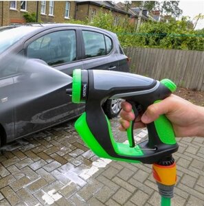 Пістолет-Розпилювач SPRAY GUN, Пістолет для мийки/поливання високого тиску, з відділенням для піни