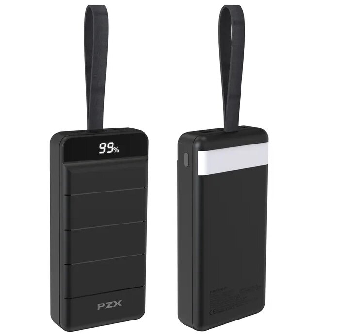 Power Bank PZX-V25 30000 mAh 22.5 W ,  Повербанк ,  Портативне заряджання ,  Зовнішній акумулятор для телефона від компанії Show Market - фото 1