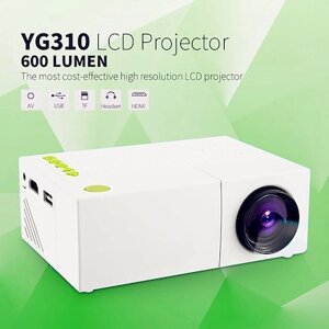 Проектор YG 310 | Мультимедійний проектор | Міні-проектор для будинку