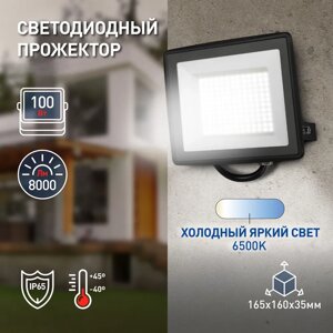 Прожектор LED 100W Series 2, Світильник прожектор вуличний настінний підвісний