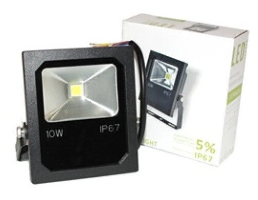 Прожектор LED 10W White, Ліхтар на вулицю, Вуличний світильник від компанії Show Market - фото 1