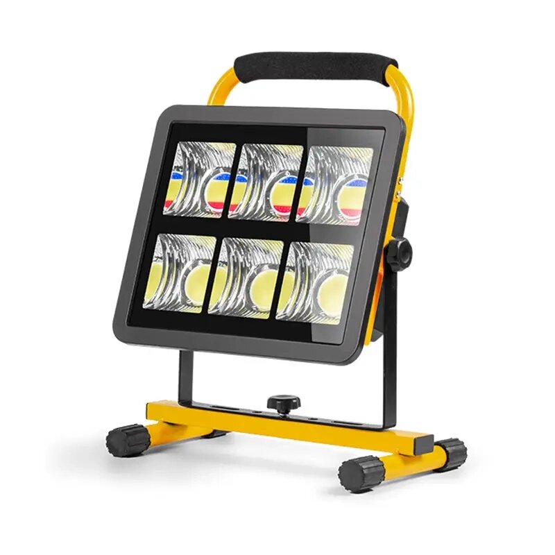 Прожектор великий MULTIFUNCTIONAL WORKING LAMP W865C, Світлодіодний ліхтарик, Переносний LED ліхтар від компанії Show Market - фото 1