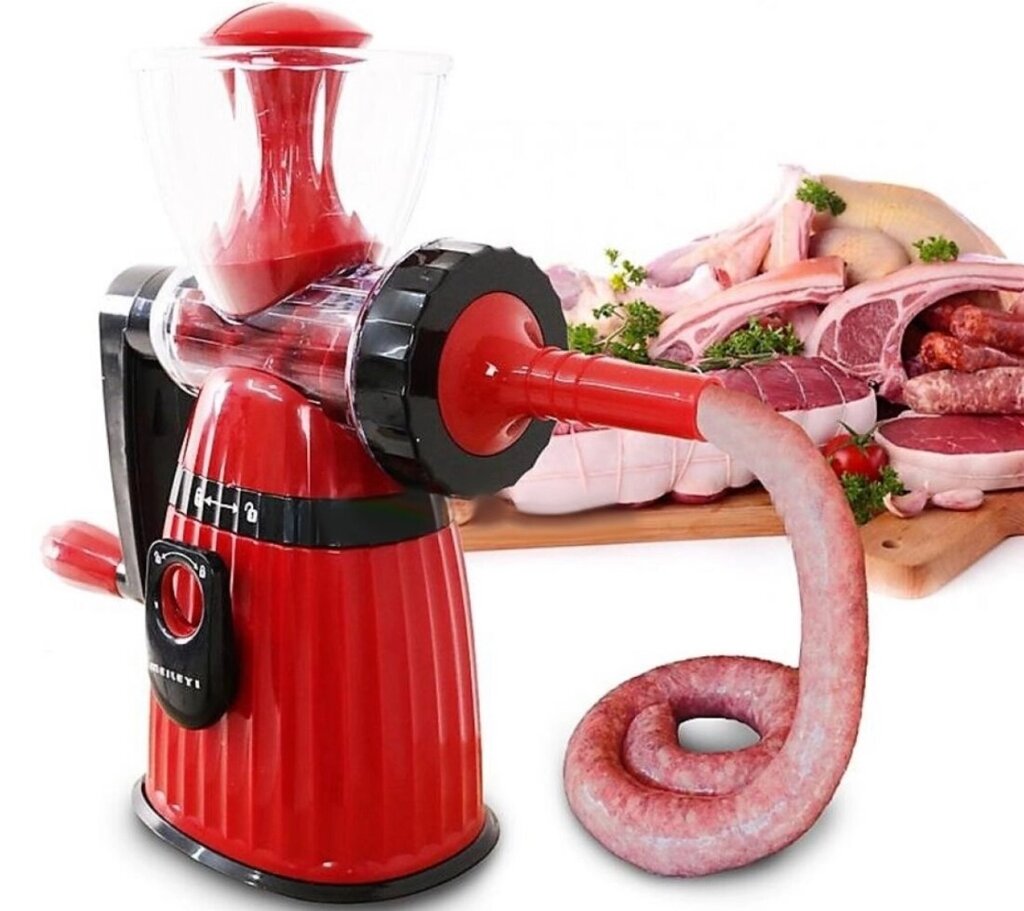 Ручна м'ясорубка Meileyi Hand Crank Manual Meat MLY-663, Механічна м'ясорубка від компанії Show Market - фото 1