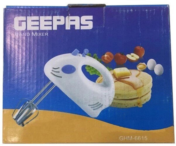 Ручний міксер Geepas 6615 Hand Mixer, Кухонний міксер від компанії Show Market - фото 1