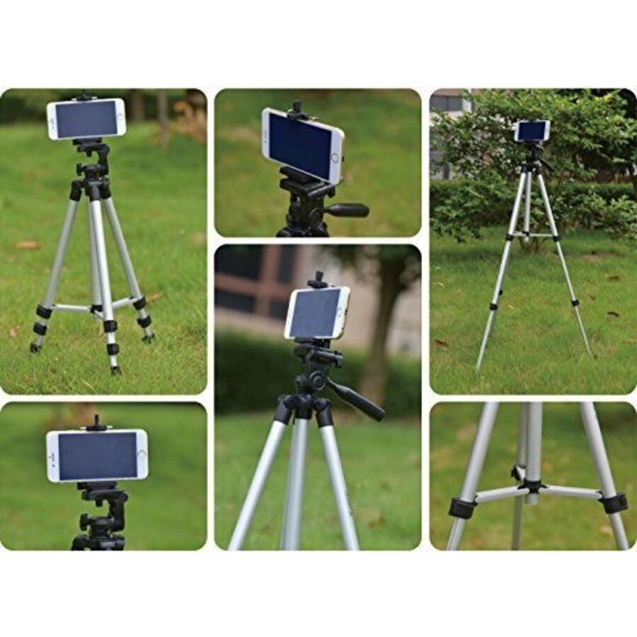 Штатив TriPod 3110 105 см, Штатив для телефона та камери з пультом, Тринога для телефона та фотоапарата від компанії Show Market - фото 1