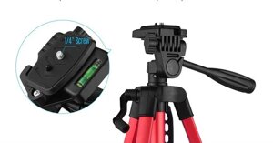 Штатив TriPod 3366 0.50-1.40 м, Штатив для телефона та камери з пультом , Тринога для телефона та фотоапарата