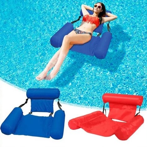 Сидіння для плавання Swimming pool float chair  ⁇  Надувне пляжне крісло від компанії Show Market - фото 1