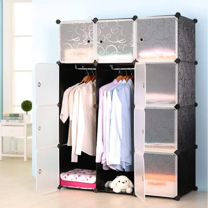 Складаний костюм Storage Cube Cabinet МР 312-62 Пластиковий, Органайзер для речей від компанії Show Market - фото 1