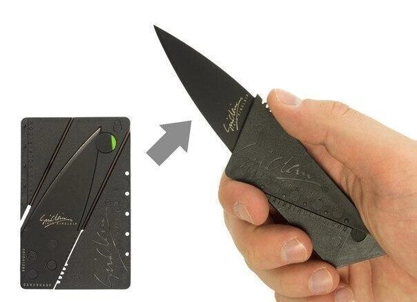 Складаний ніж - кредитка CardSharp (Кард-шип) від компанії Show Market - фото 1