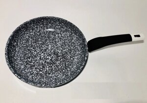 Сковорода 24 см світлий граніт UNIQUE UN-5104 | Антипригарна сковорода | Гранітна сковорода