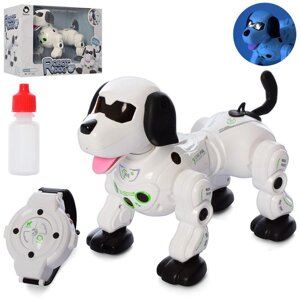 Собака робот 777-602 на пульті у вигляді годинника | Інтерактивна іграшка | Дитяча іграшка щеня
