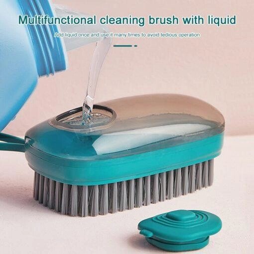 Універсальна очисна щітка Hudraulic Cleaning Brush 3 in 1, Багатофункціональна щітка для чищення від компанії Show Market - фото 1