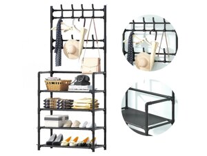 Вішалка для одягу New simple floor clothes rack 60х29.5х151 см, Стійка під одяг, Підлогова вішалка