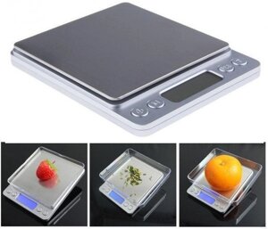 Весы ACS 3000gr/0.1gr BIG 12000 MS 1729A Domotec | Многофункциональные весы | Электронные весы на кухню