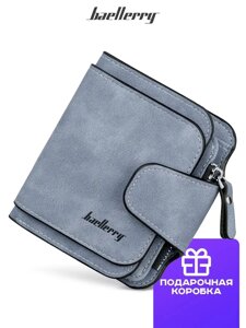 Жіночий гаманець-портмоне Baellerry N2346 синій джинс | Компактний гаманець