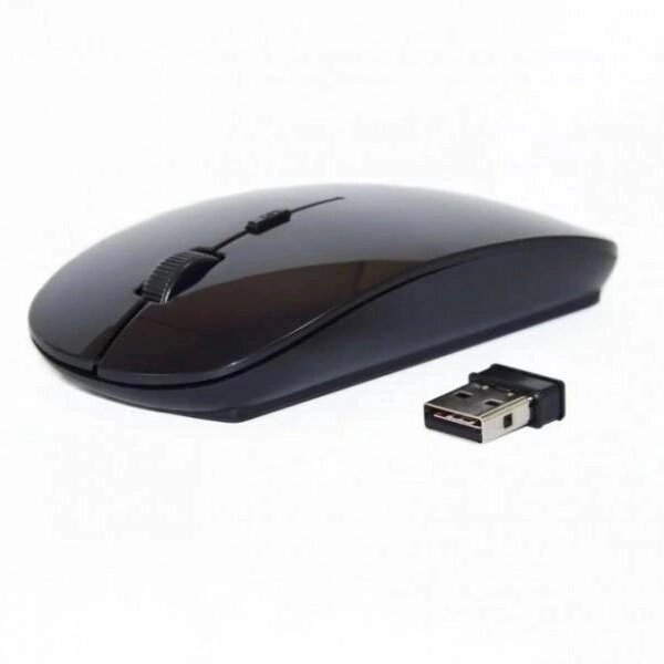 Бездротова комп'ютерна мишка Wireless Bluetooth Mouse G132. Колір: чорний від компанії Магазин електрики промислових товарів та інструментів - фото 1