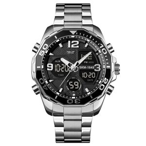 Годинник наручний чоловічий SKMEI 1649SB, оригінальний чоловічий годинник, брендовий чоловічий годинник