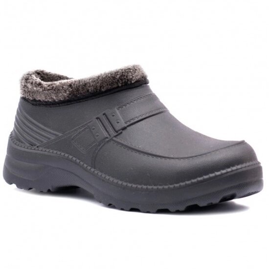 Чоловічі черевики литі утеплені, зручне робоче взуття для чоловіків, чуні чоловічі зимові. Розмір 44 від компанії Магазин електрики промислових товарів та інструментів - фото 1