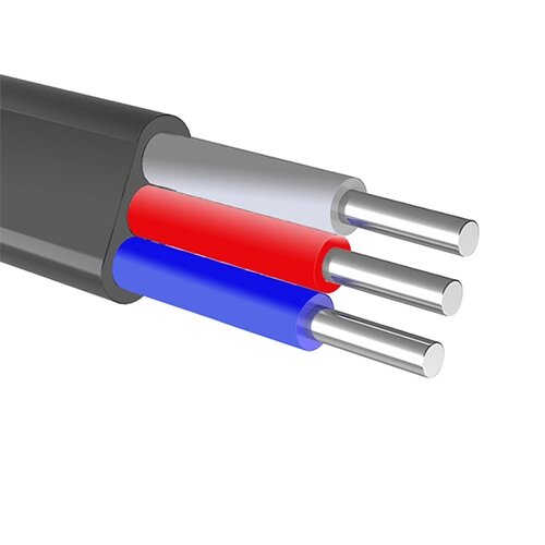 Електричний кабель ПК АВВГ 3х2.5(100) від компанії Магазин електрики промислових товарів та інструментів - фото 1