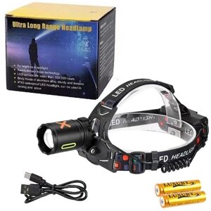 Ліхтар налобний NIGHT vision fluorescence CT012-P-TG