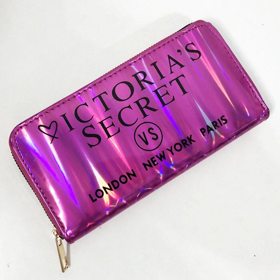 Гаманець жіночий Victoria's Secret. Колір: темно-рожевий від компанії Магазин електрики промислових товарів та інструментів - фото 1