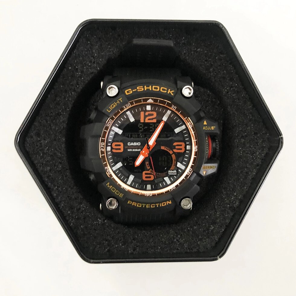 Годинник наручний G-SHOCK GG-1000. Колір помаранчевий від компанії Магазин електрики промислових товарів та інструментів - фото 1