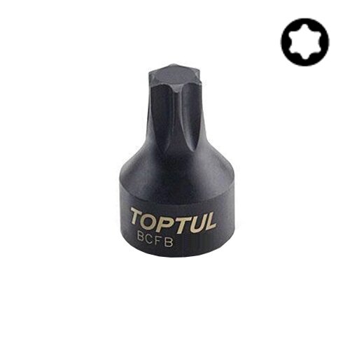 Головка TORX TOPTUL T10 1/4" (цілісна) BCFB0810 від компанії Магазин електрики промислових товарів та інструментів - фото 1