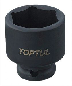 Голівка ударна 6-гранна TOPTUL 1/2" 21мм KABA1621