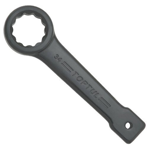 Ключ накидний 46 мм односторонній (ударний) TOPTUL AAAR4646 від компанії Магазин електрики промислових товарів та інструментів - фото 1