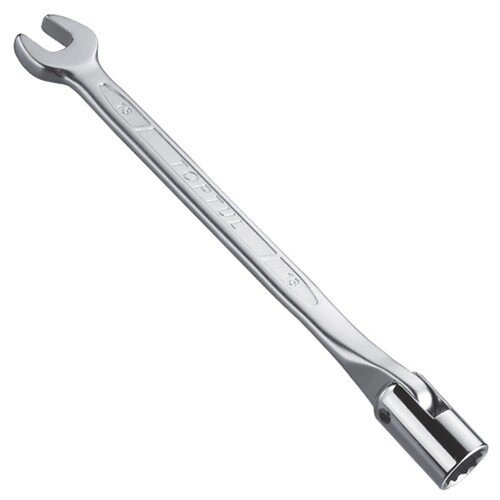 Ключ рожково-торцевій шарнірний TOPTUL 16 мм AEEB1616 від компанії Магазин електрики промислових товарів та інструментів - фото 1