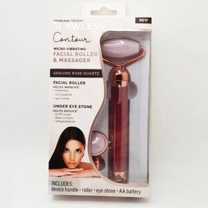 Масажер ролик електричний Facial Roller Massager. Колір: червоний