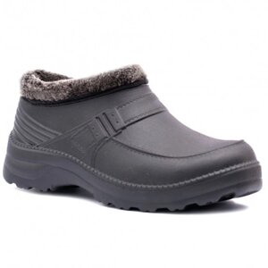 Чоловічі черевики литі утеплені, взуття зимове робоче для чоловіків, черевики робочі. Розмір 45