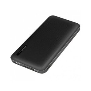 Power Bank Logilink PA0257W, швидка плата, 2,4А, 10 000 мАг. Колір чорний