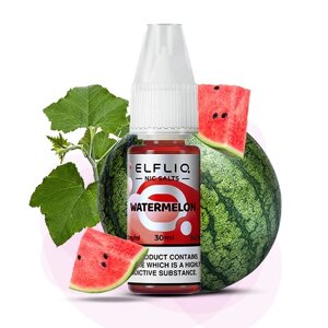 Рідина ELFLIQ 30 мл 5%. Кавун (Watermelon)