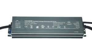 Блок живлення імпульсний PROLUM Slim 200W 12V (IP67, 16,7А) Series "WPS"