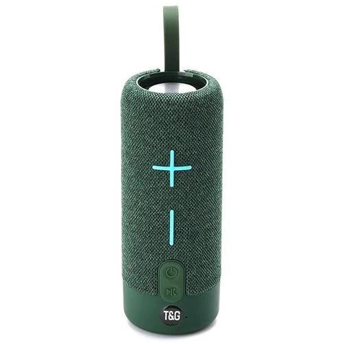 Портативна Bluetooth колонка TG619C FM-радіо USB/TF з ремінцем. Колір: зелений від компанії Магазин електрики промислових товарів та інструментів - фото 1