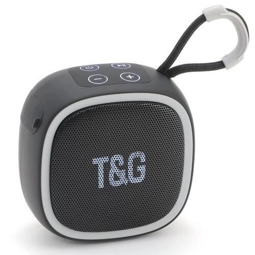 Портативна Bluetooth-колонка TG659 із ремінцем. Колір: чорний від компанії Магазин електрики промислових товарів та інструментів - фото 1
