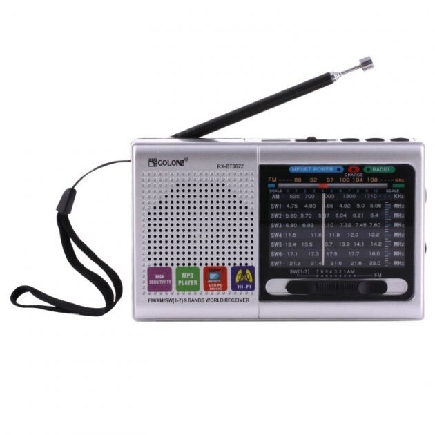 Портативна стовпчик радіо MP3 USB Golon RX-6622 від компанії Магазин електрики промислових товарів та інструментів - фото 1