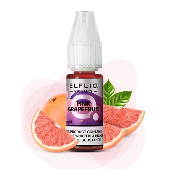 Рідина ELFLIQ 30 мл 5%. Рожевий грейпфрут (Pink Grapefruit) від компанії Магазин електрики промислових товарів та інструментів - фото 1