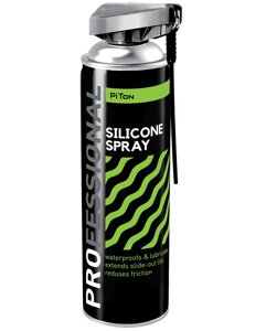 Силіконове мастило РITON Silicone spray PRO 500мл