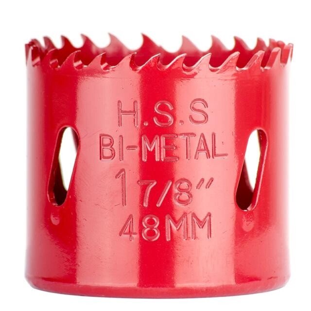 Свердел корончаcтий біметалічний 48 мм INTERTOOL SD-5648 від компанії Магазин електрики промислових товарів та інструментів - фото 1