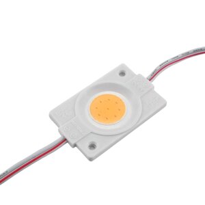 LED модуль PROlum СОВ-led 2.4 Вт Рожевий 12В, IP65 без лінзи