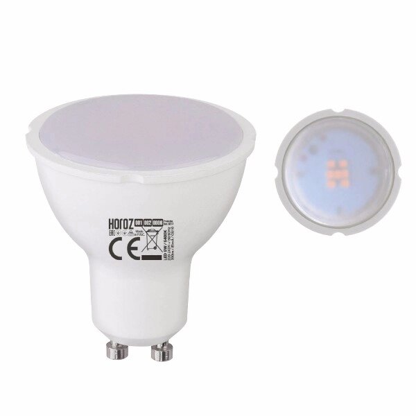 Світлодіодна лампа PLUS - 6 6W GU10 4200К від компанії Магазин електрики промислових товарів та інструментів - фото 1
