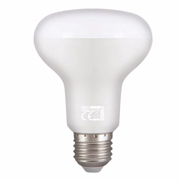Світлодіодна лампа REFLED-12 12W  E27 4200К R80 від компанії Магазин електрики промислових товарів та інструментів - фото 1