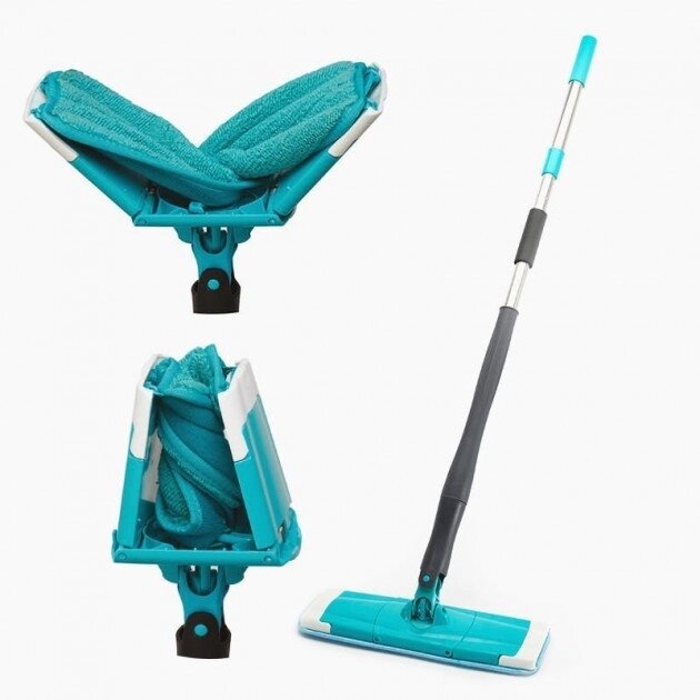 Універсальна поворотна швабра Titan Twist Mop з системою віджиму від компанії Магазин електрики промислових товарів та інструментів - фото 1