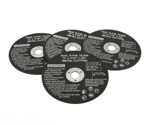 Відрізний диск по металу для пневмоболгарки 3" (10шт.) AIRKRAFT ACW-001 від компанії Магазин електрики промислових товарів та інструментів - фото 1