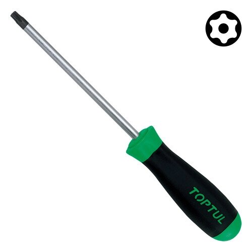 Викрутка TORX T20 з отвором TOPTUL FEAB2010 від компанії Магазин електрики промислових товарів та інструментів - фото 1