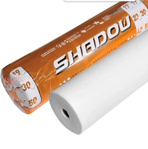 Агроволокно 30 г/м² 6,4 х100 м "Shadow" для парника біле в рулоні (Чехія) 4% нетканий покривний матеріал