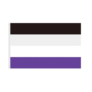 Прапор асексуалів 150х90 см (NS0032_3)