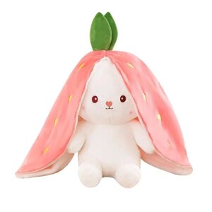 М'яка іграшка Кролик-морквина 2в1 18/25 см (NR0097_1)